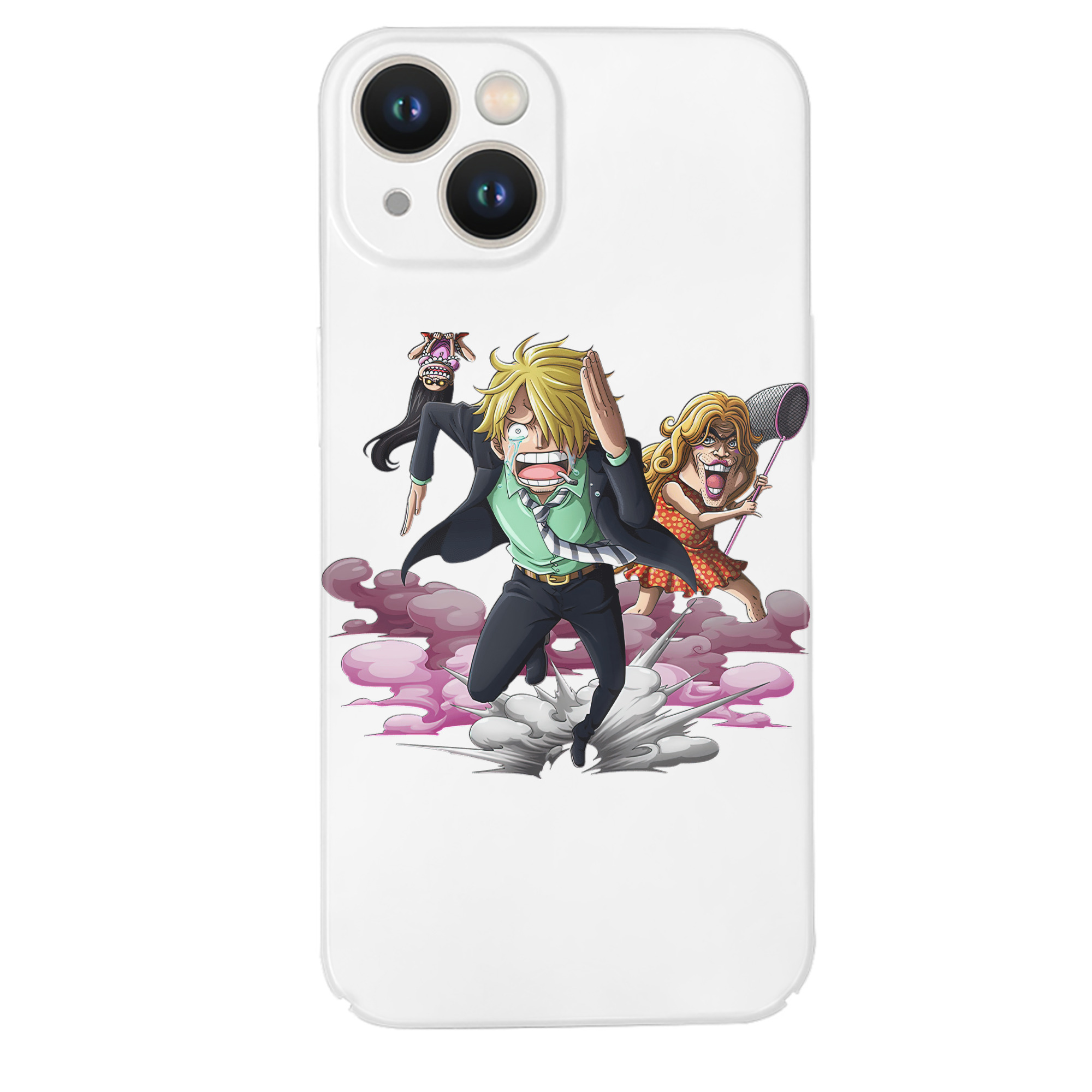 （画像用） ワンピース サンジ ONE PIECE Sanji 【iPhone 14シリーズ対応】ハードケース